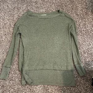 Free People Waffle Tunic